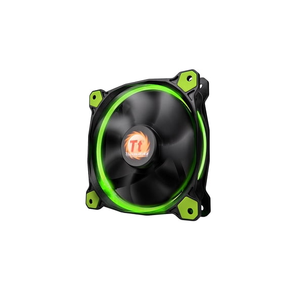 Thermaltake Riing 12 LED 120mm Case Fan - Green