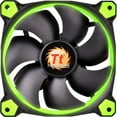 thumbnail image 1 of Thermaltake Riing 14 LED 140mm Case Fan - Green, 1 of 6