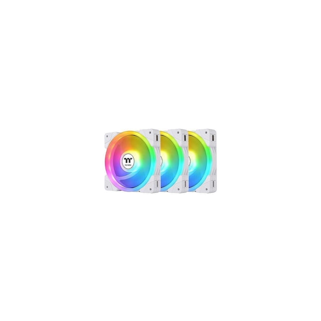 Ventole Thermaltake SWAFAN EX 12 RGB, Confezione Da 3, Nere, 500-2000 RPM