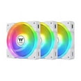 thumbnail image 1 of Thermaltake SWAFAN EX 14 ARGB PC Cooling Fan White, 3-Fan pcak, 500 ~ 2000 RPM, Magnetic Connection, Reversable Blades, sync with MB RGB software, CL-F170-PL14SW-A, 1 of 5