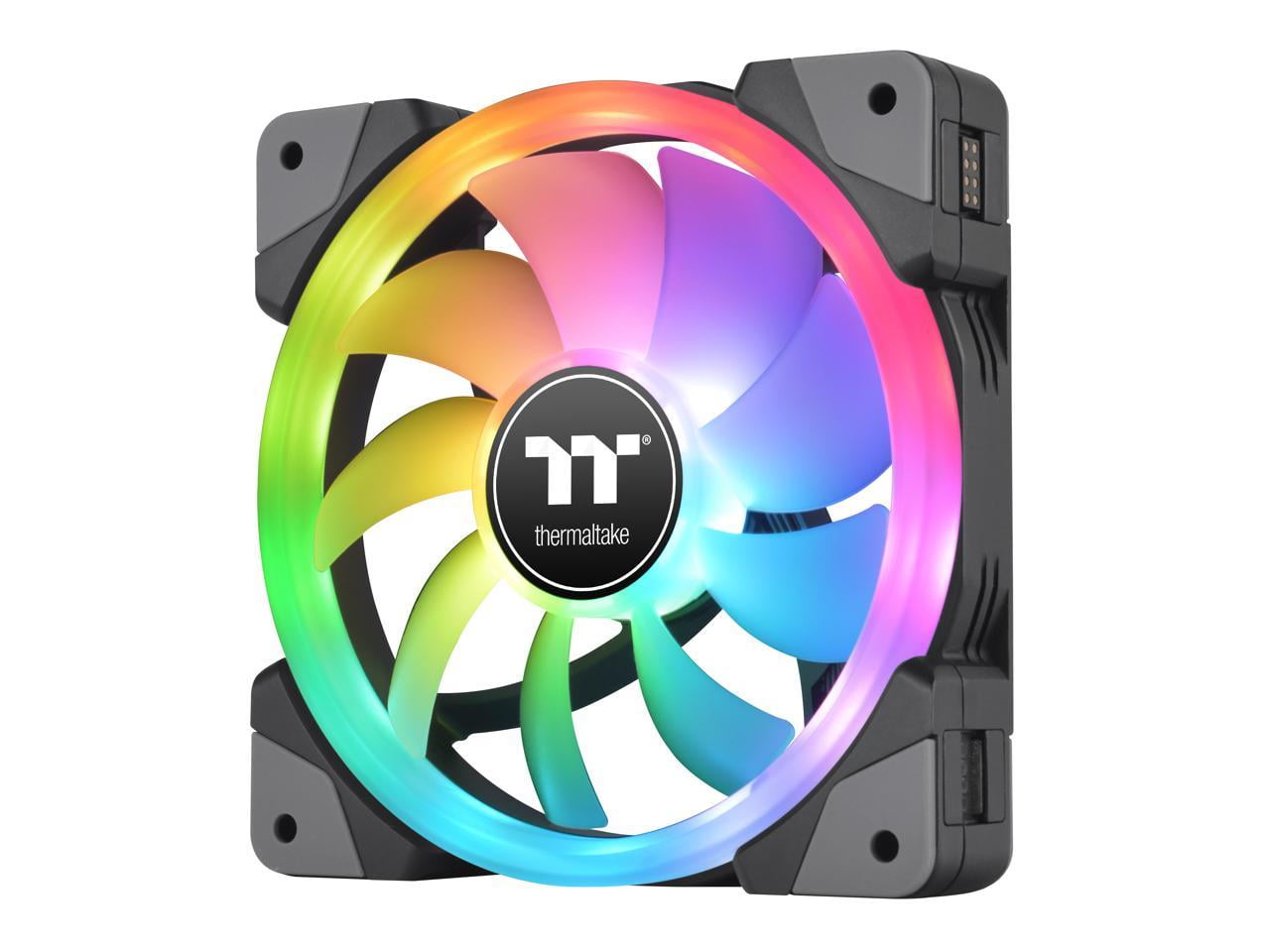 Ventole PC Thermaltake SWAFAN EX 14 ARGB | 3 Fan 120mm Con Pale Reversibili | Connessione Magnetica E Sincronizzazione RGB - Foto 5
