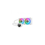 Thermaltake TH240 V2 Ultra ARGB Sync CPU Cooling Fan/Radiator/Water Block/Pump, Snow