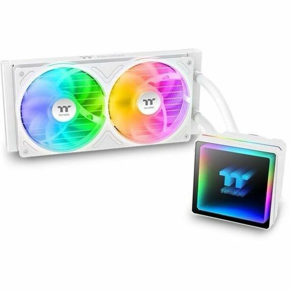 Thermaltake TH240 V3 ARGB Sync Snow Edition Cooling Fan/Radiator/Pump