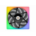 thumbnail image 1 of Thermaltake TOUGHFAN 14 RGB Radiator Fan 3 Pack, 16.8 million RGB lighting, Max Air Flow 107 CFM, CL-F136-PL14SW-A, 1 of 5