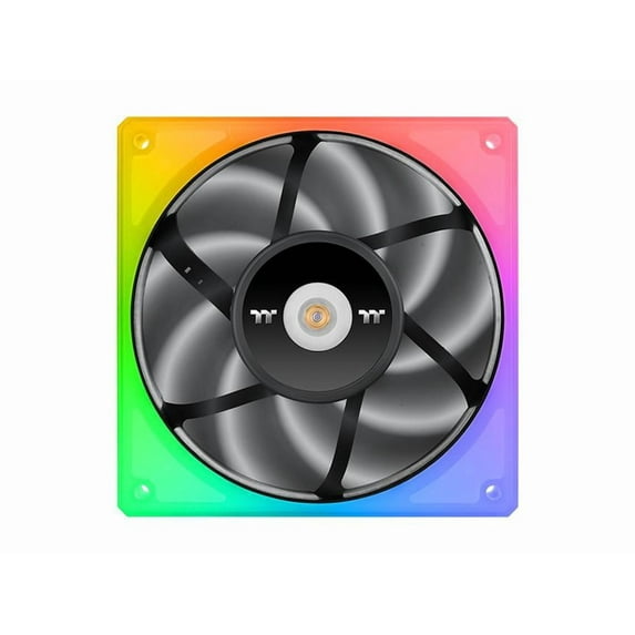 Thermaltake TOUGHFAN 14 RGB Radiator Fan 3 Pack, 16.8 million RGB lighting, Max Air Flow 107 CFM, CL-F136-PL14SW-A