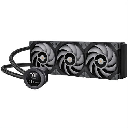Thermaltake - TOUGHLIQUID Ultra 360 AIO Liquid Cooler - Black