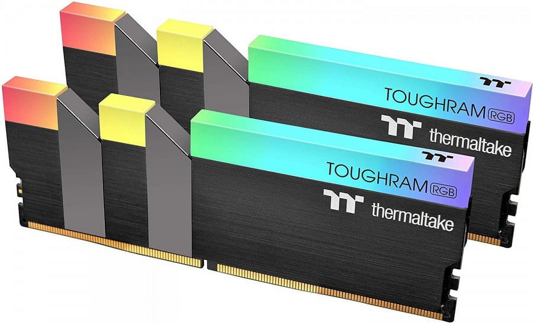 Thermaltake TOUGHRAM RGB Memory DDR4 3600MHz 16GB (8GB x 2)-Black