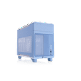 thumbnail image 1 of Thermaltake TR100 SFF Chassis; mITX Support 18.9 Liters PCIe 4.0 Riser Cable Included 360mm GPU Clearance 280mm Radiator Support Removable PCIe Bracket, Hydrangea Blue, CA-11A-00SFNN-00, 1 of 13