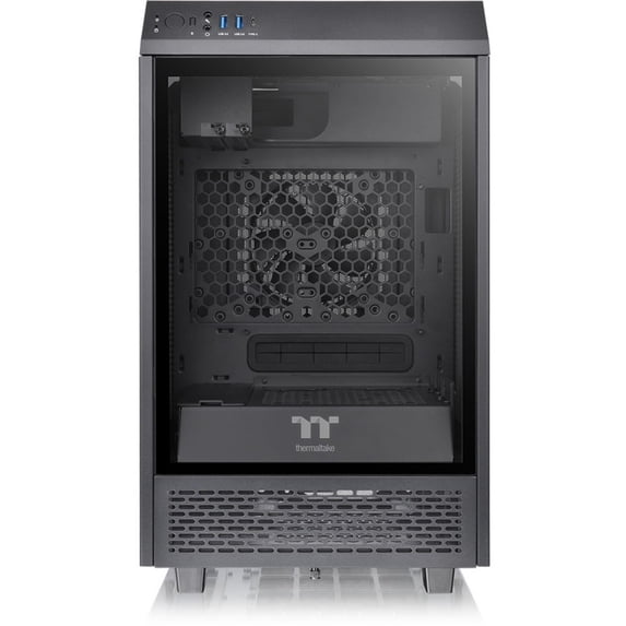 Thermaltake The Tower 100 Black Mini Chassis Tempered Glass Type-C (USB 3.1 Gen 2) Mini-ITX