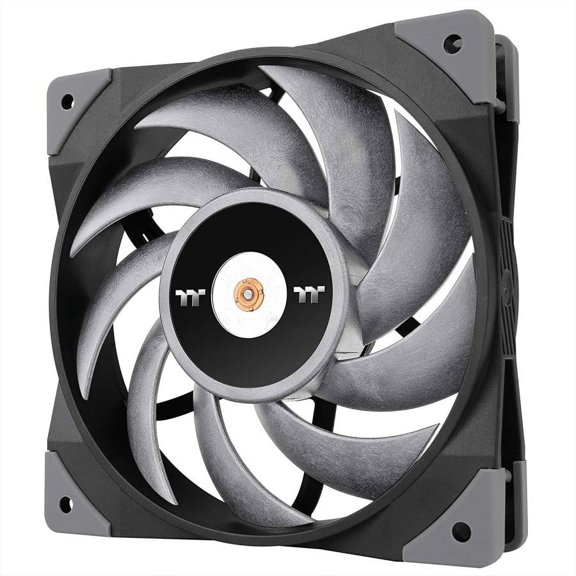 Thermaltake ToughFan 12 Turbo, PWM controlled PWM 500 ~ 2500rpm, Metal-Reinforced Motor Hub, Gen.2 Hydraulic Bearing 120mm Case / Radiator Fan