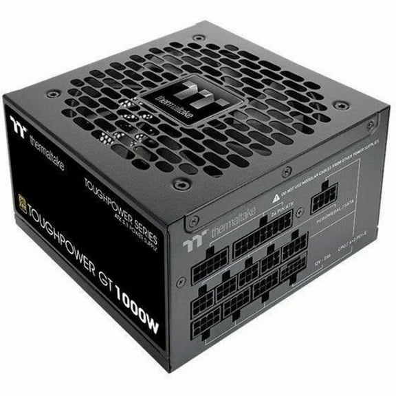 Thermaltake TOUGHPOWER GT 1000W - Black - Internal - 120 V AC, 230 V AC Input - 3.3 V DC, 5 V DC, 12 V DC, -12 V DC, 5 V SB Output - 1000 W - Active PFC - 1 +12V Rails - PCI Express Connector 5.1 -...