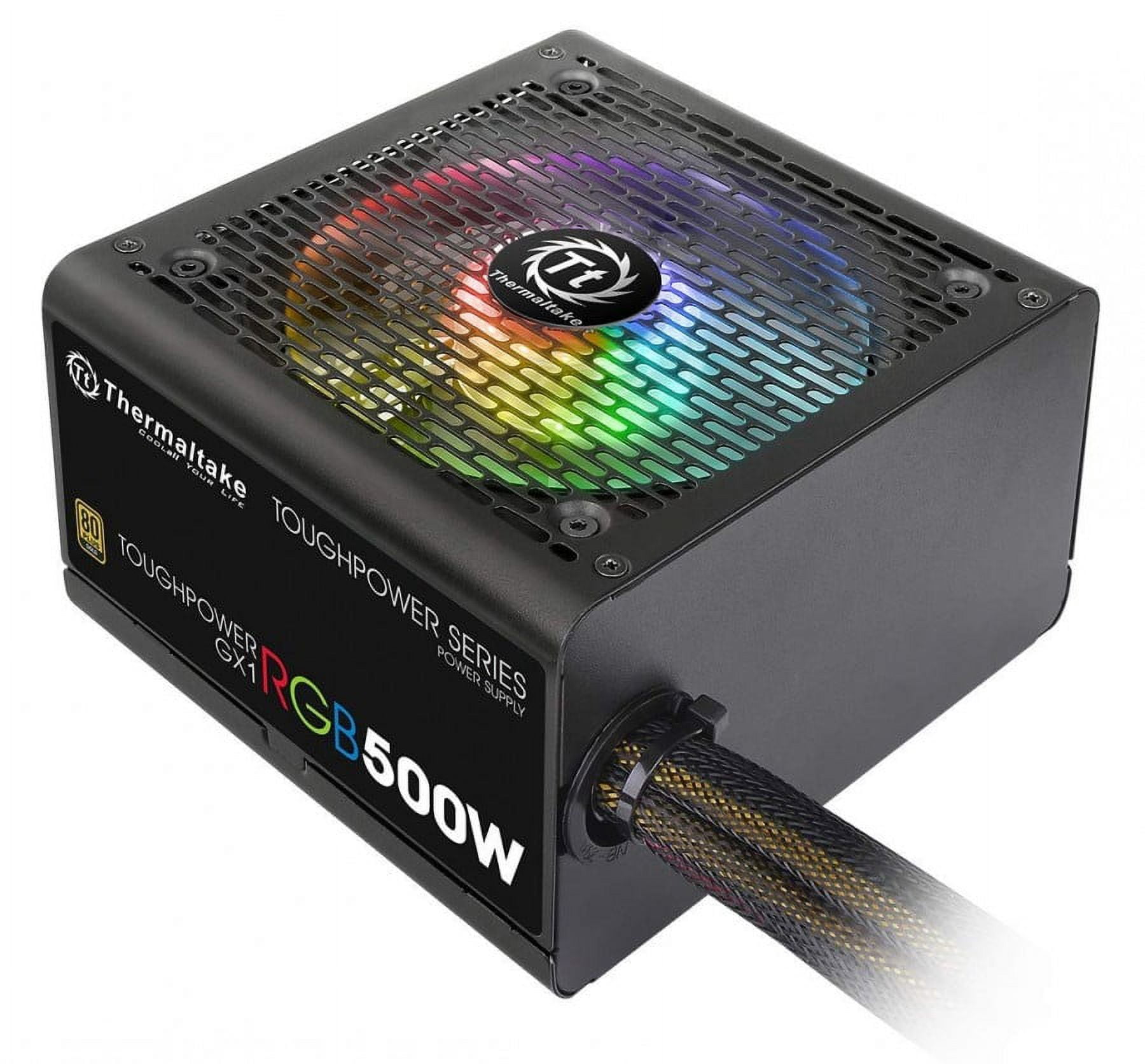 Thermaltake Toughpower GX1 80Plus Gold RGB Power Supply - 500W
