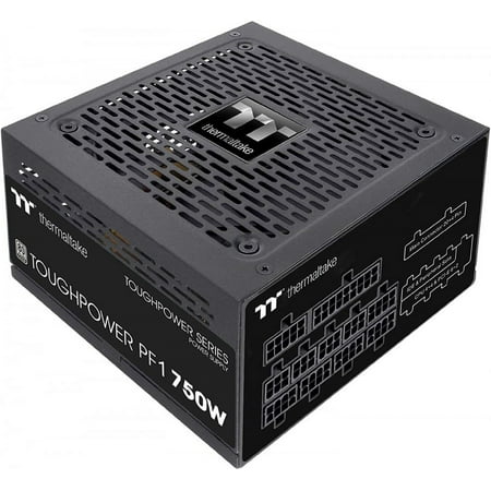 Thermaltake - Toughpower PF1 750W 80 PLUS Platinum Fully Modular ATX Power Supply - Black