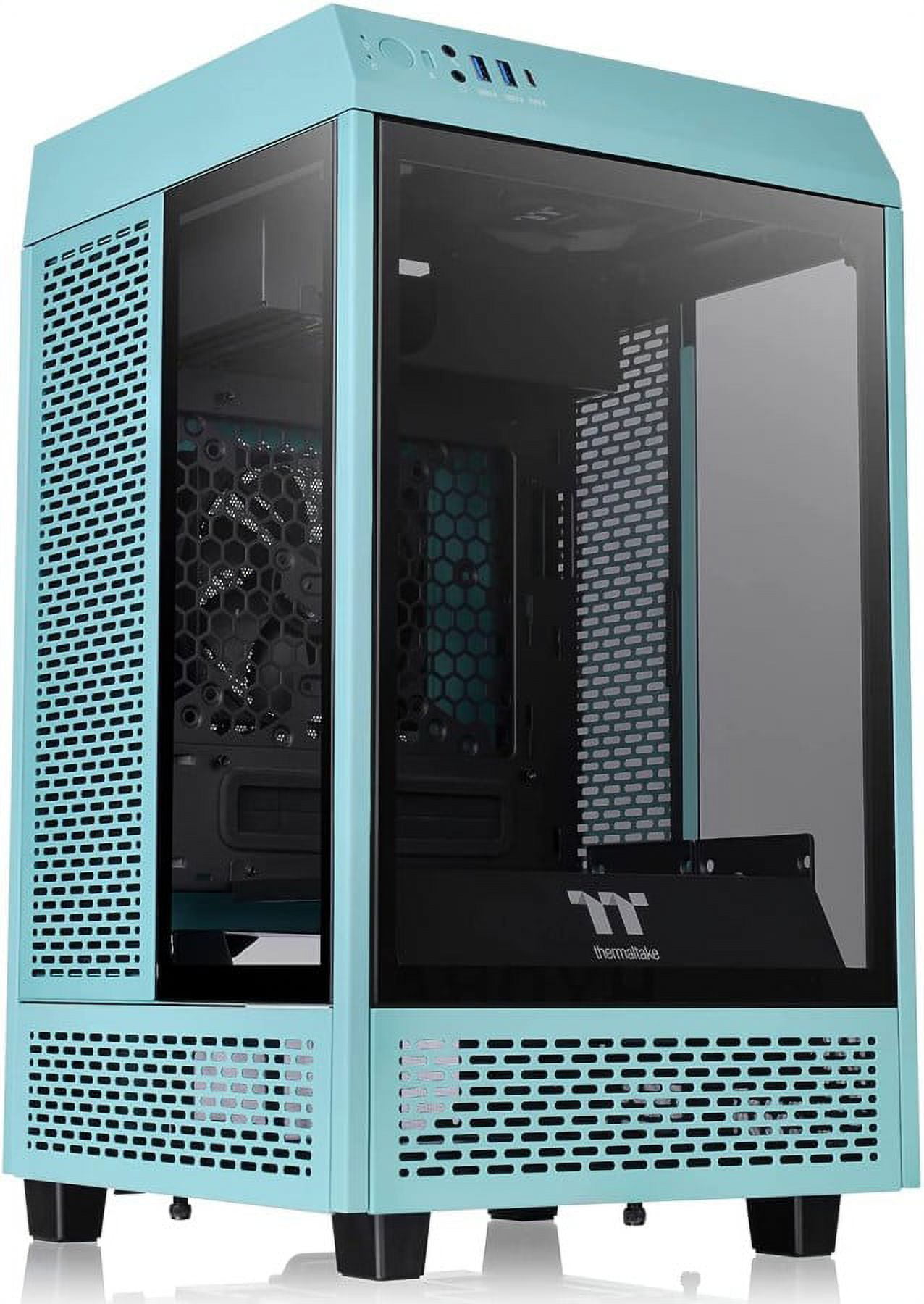 Thermaltake Tower 100 Tempered Glass Mini Tower Computer Chassis 
