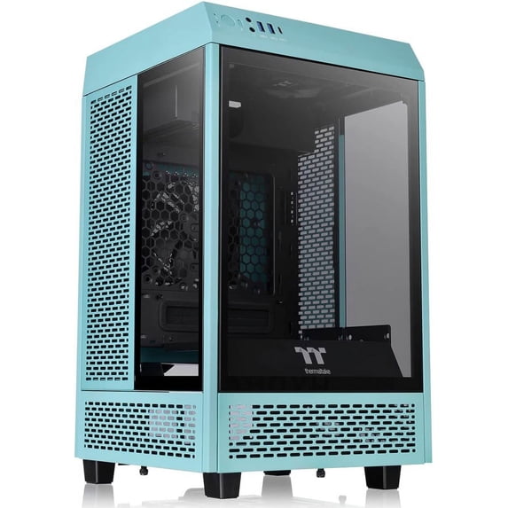 Thermaltake Tower 100 Tempered Glass Mini Tower Computer Chassis