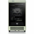 thumbnail image 1 of Thermaltake Tower 200 Mini-ITX Computer Case; 2x140mm Pre-Installed CT140 Fans; Supports GPU Length Up to 380mm; CA-1X9-00SEWN-00; Matcha Green; 3 Year Warranty, 1 of 18