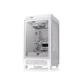 thumbnail image 1 of Thermaltake The Tower 200 Snow Mini Chassis - Mini-tower - White - Tempered Glass, SPCC - Mini ITX Motherboard Supported - 8 x Fan(s) Supported - 2.0 x Internal 3.5" Bay - 4 x External 2.5" Bay - 3..., 1 of 5