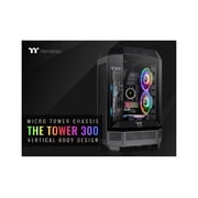 Thermaltake The Tower Computer Case, Black