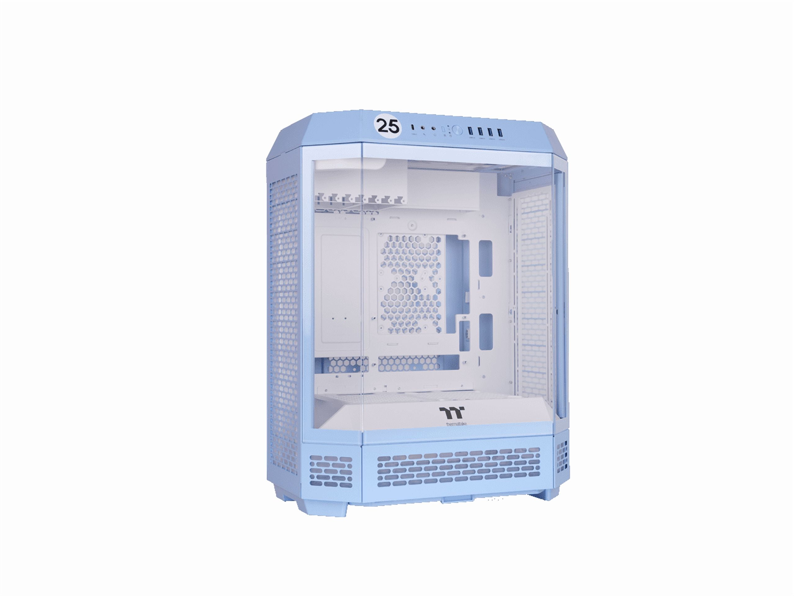 Thermaltake The Tower 600 Hydrangea Blue Mid Tower ATX Chassis CA-1Z1-00MFWN-00