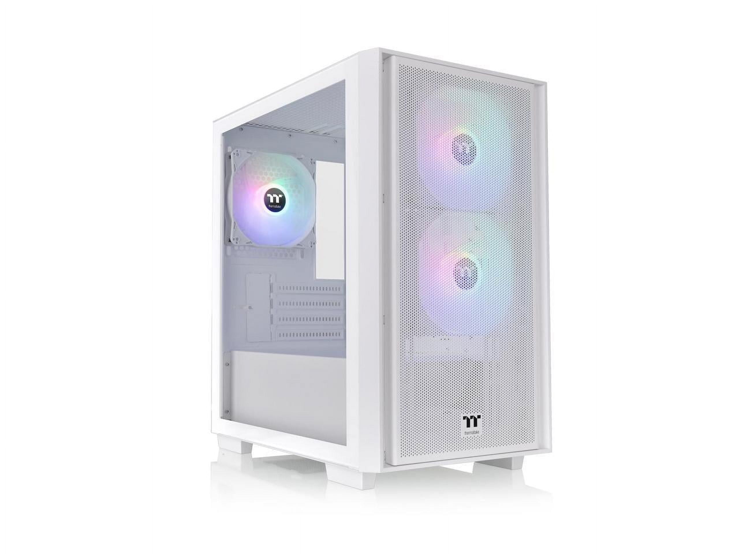 Thermaltake Versa H16 TG ARGB Snow Micro Tower Chassis