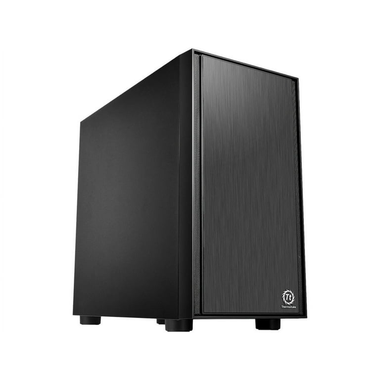 Thermaltake Versa H17 Black SPCC Micro ATX Gaming Computer Case CA