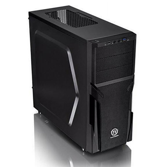 thermaltake versa h21 spcc atx mid tower computer chassis ca-1b2-00m1nn-00,black