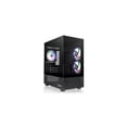 thumbnail image 1 of Thermaltake View 170 TG ARGB Black Micro-ATX Case; 3x120mm ARGB Fans included; Supports Up to 280mm Radiator; Front & Side Dual Tempered Glass Panel; CA-1Z4-00M1WN-00; 3 Year Warranty, 1 of 5