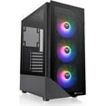 thumbnail image 1 of Thermaltake View 200 TG ARGB Computer Case, Black, 1 of 6