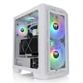 thumbnail image 1 of Thermaltake View 300 MX TG ARGB Computer Case - White, 1 of 6
