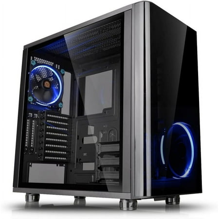 Thermaltake - View ATX Mid-Tower Case - Black