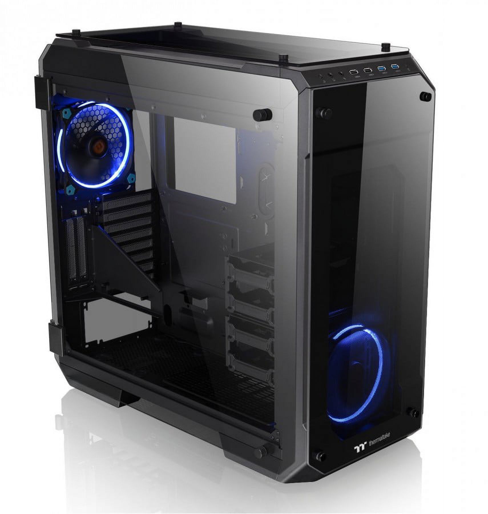Thermaltake View 71 E-ATX Full Tower Computer Case - Black. - image 1 of 5