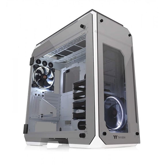 Thermaltake View 71 Snow E-ATX Full Tower Computer Case - White