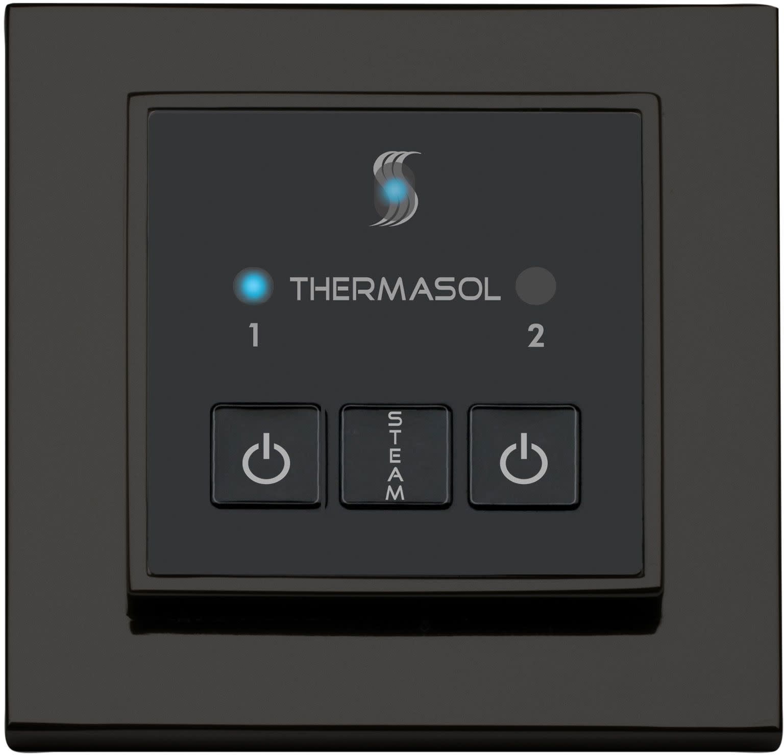 Thermasol Esm Easy Start Programmable Steam Shower Controller Black