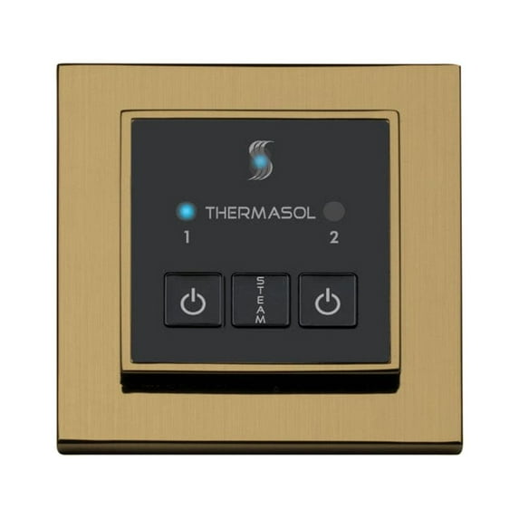 Thermasol Esm Easy Start Programmable Steam Shower Controller - Brass