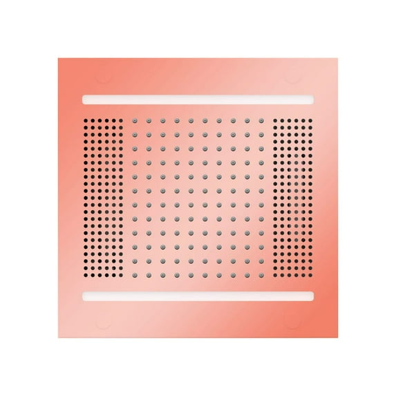 Thermasol Hvlsr14 Hydrovive 1.8 GPM Single Function Rain Shower Head - Copper