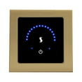 thumbnail image 1 of Thermasol Mtmr Microtouch Square Steam Shower Controller - Brass, 1 of 15