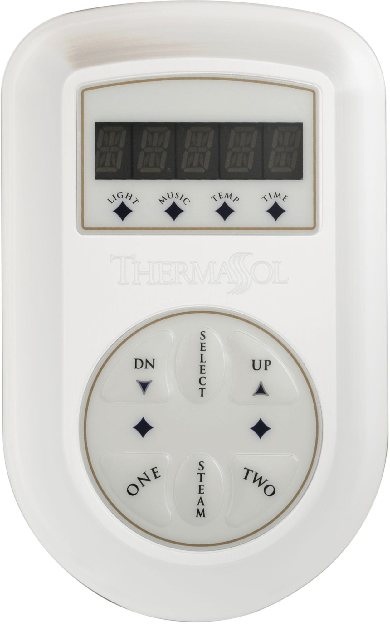 Thermasol Set Signature Programmable Steam Shower Controller White