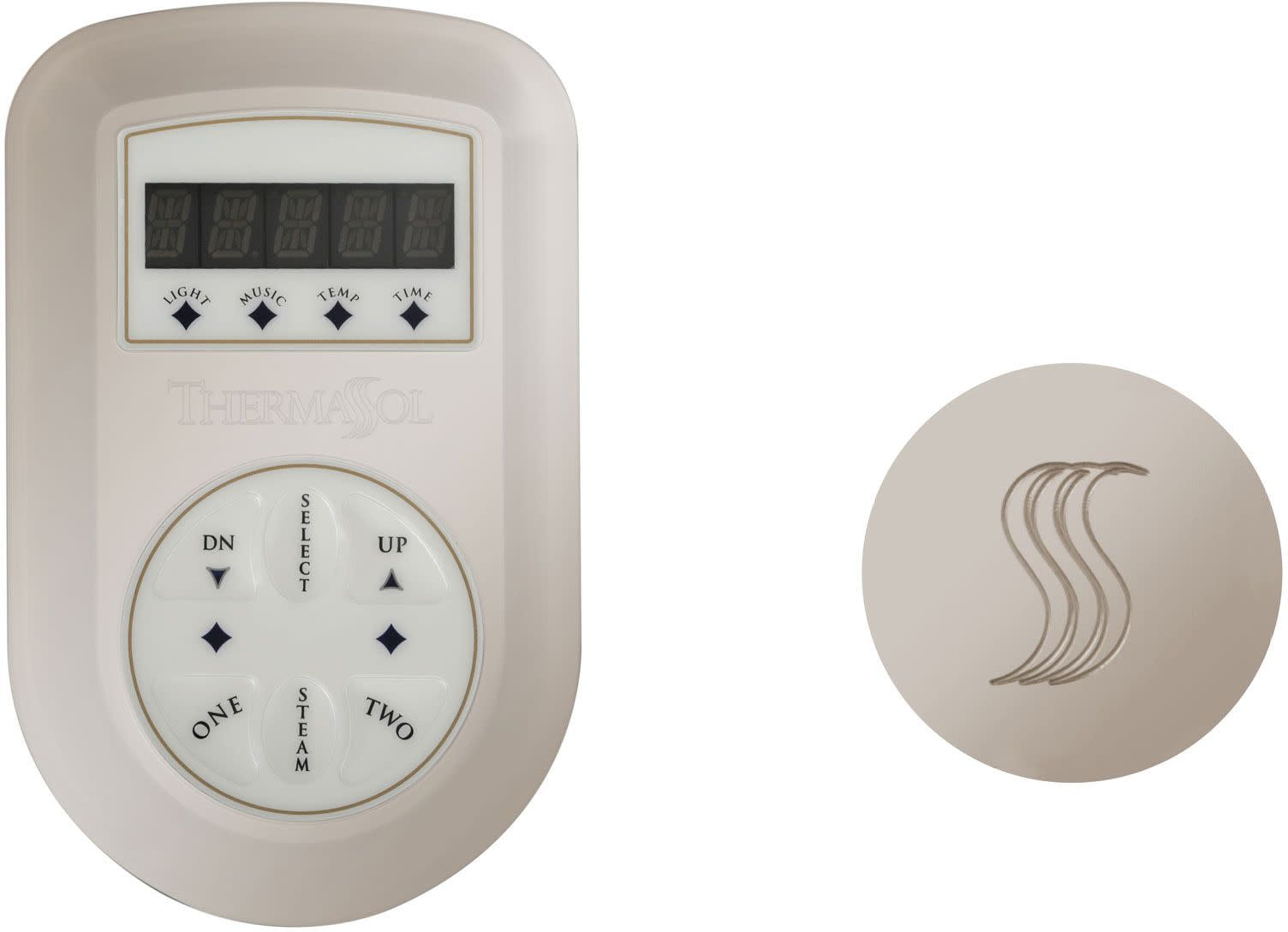 Thermasol SetSvrd Signature Steam Shower Kit Nickel