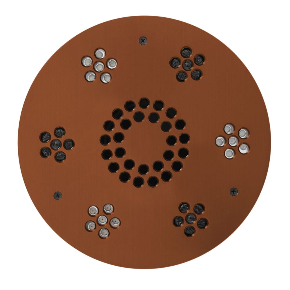 Thermasol Slst Serenity Round Steam Shower Speaker - Copper - Walmart.com