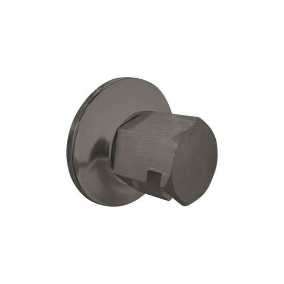 Thermasol Tss Traditional Round Brass Steam Head - Black