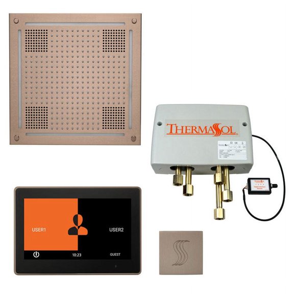 Thermasol Twph10us Thermatouch Steam Shower Kit - Nickel