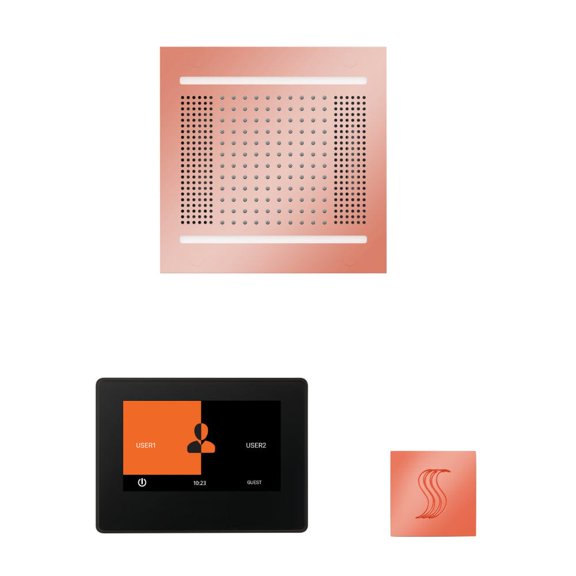Thermasol Wh14stp7s Hydrovive Steam Shower Kit - Copper