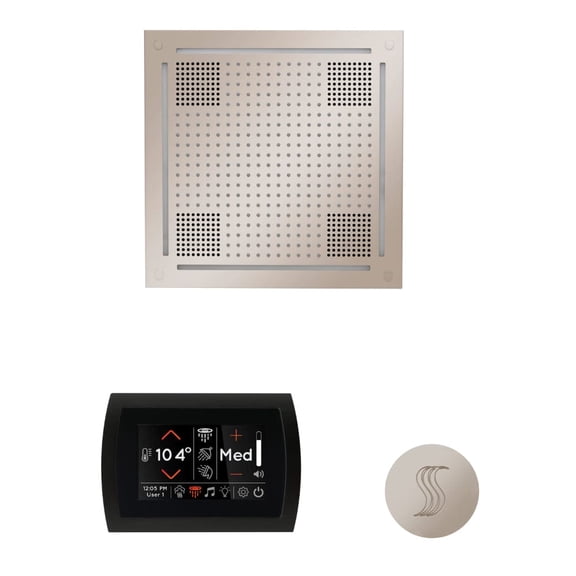 Thermasol Whstpsr Hydrovive Steam Shower Kit - Nickel