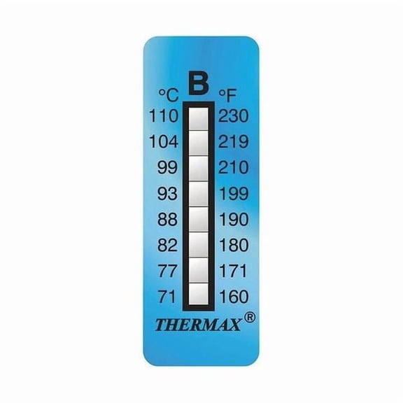 Temp Indicator, Strip, Blue, 10PK 80609