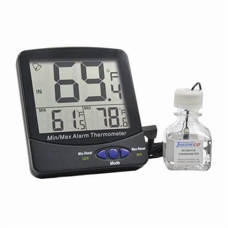Digital Thermometer, -58 Degrees to 158 Degrees F for Wall or Desk Use ACC895INC