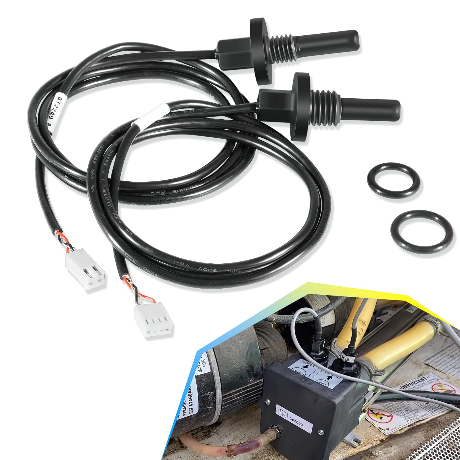 Thermistor,79005 High-Limit & 79006 Control Thermostat Sensor Kit, Fit ...