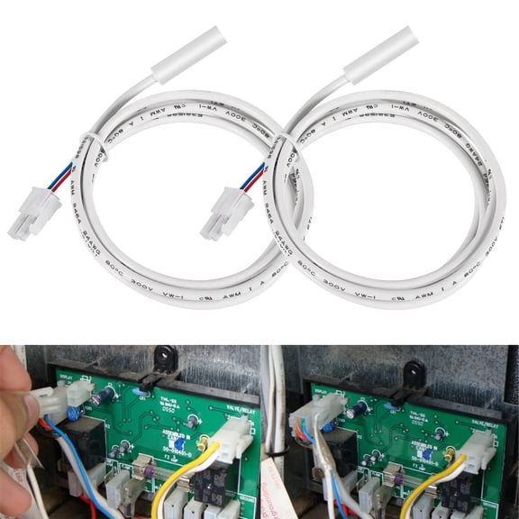 Thermistor for Dometic 3851210025 - RV Refrigerator Sensor Replacement for Dometic Refrigerator - Compatible with RM1350 RM2351 RM2354 RM2410 RM2620 RM2625 for RM,S,NDR & DM Series Models (2PCS)