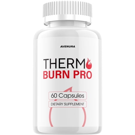 Thermo Burn Pro Capsules – ThermoBurn Pro Pills Advanced Blend Formula, Extra Strength, 1 Pack, 60 Capsules