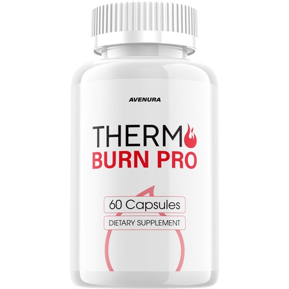 Thermo Burn Pro Capsules ThermoBurn Pro Pills Advanced Blend Formula, Extra Strength, 1 Pack, 60 Capsules