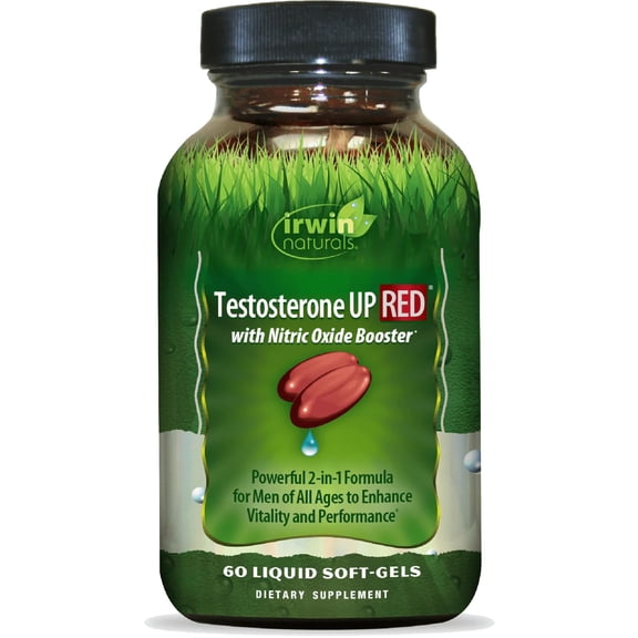 Irwin Naturals Testosterone UP RED with Nitric Oxide Booster